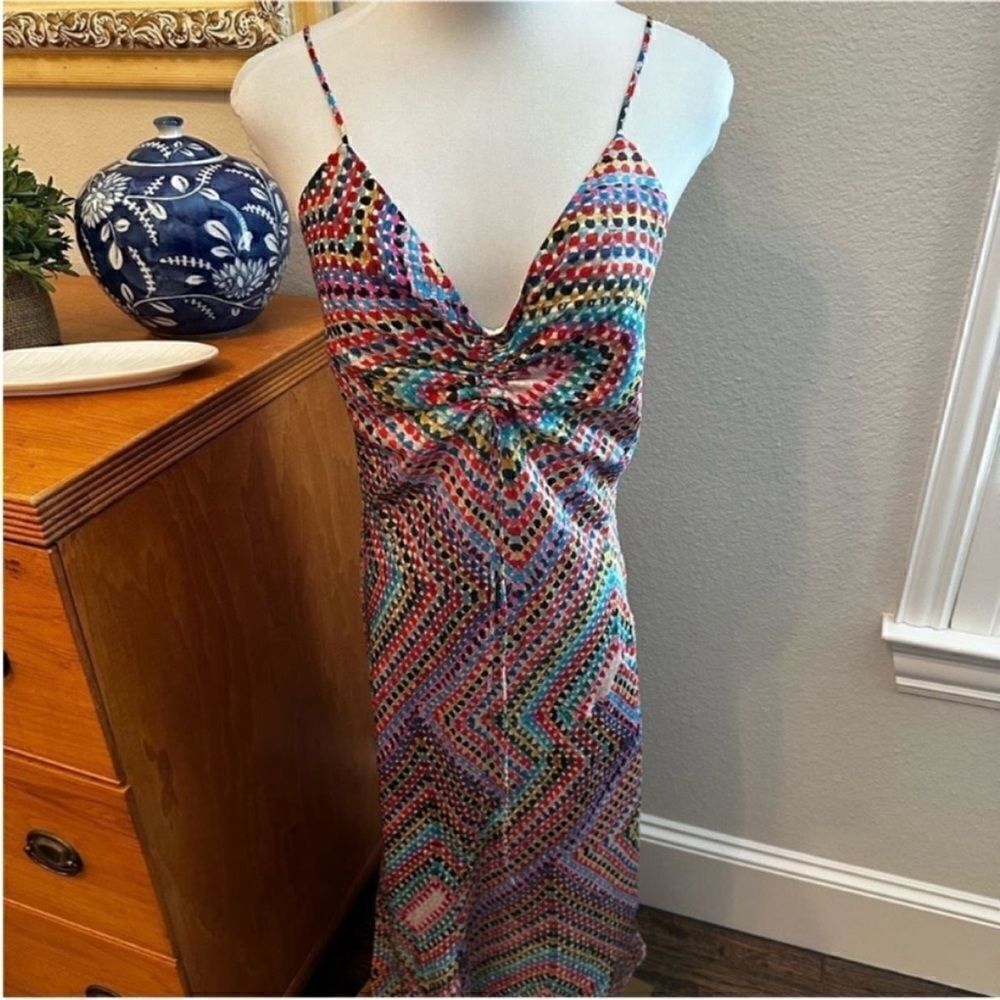 All Saints Multicolor Patterned Dress - Picture 4 of 10